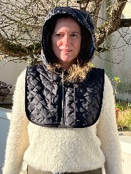 ÇA-KAY Capuche amovible avec plastron - Patron et Tutoriel PDF à télécharger