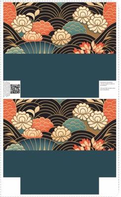 Coupon Patron - Sac Cabas Lotus Velours