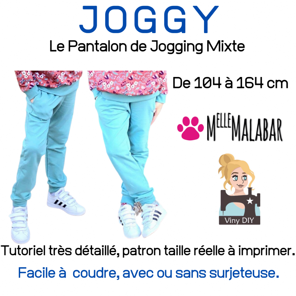 Patron pantalon jogging enfant JIM PDF